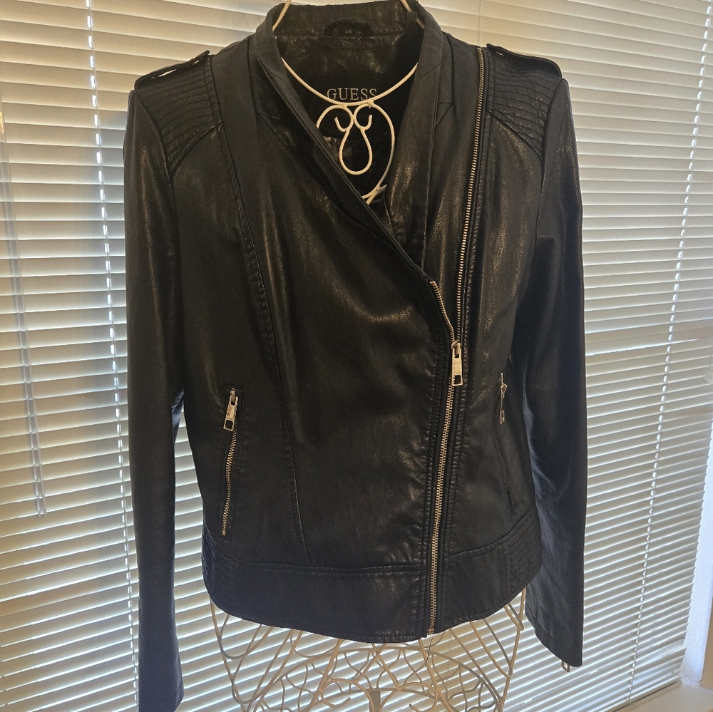 Guess vegan faux leather